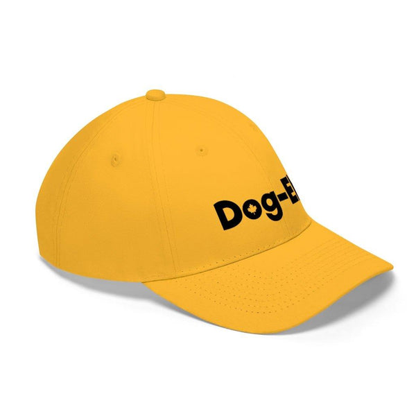 Embroidered Dog-Eh! Logo Twill Hat Printify