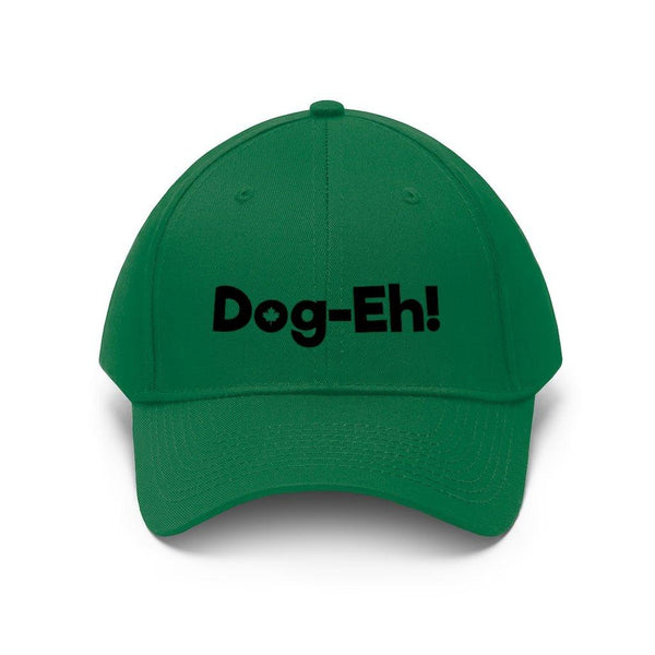 Embroidered Dog-Eh! Logo Twill Hat Printify