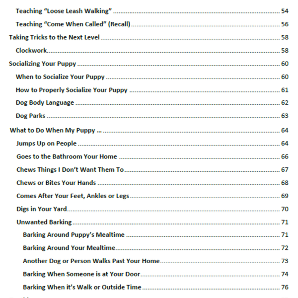 The Ultimate Puppy Training Book (eBook) Dog-Eh!